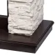 Каминокомплект: Очаг Royal Thermo Aurora RTFP/P-AR60LS, портал Michigan 60, камень мол., шп. тем.дуб