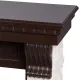 Каминокомплект: Очаг Royal Thermo Aurora RTFP/P-AR60LS, портал Michigan 60, камень мол., шп. тем.дуб