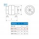 ВOК 135/100 (Al) с ОК (+60°C) вентилятор термостойкий ВOК 135/100 (Al) с ОК (+60°C) вентилятор термостойкий