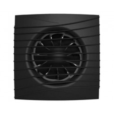 SILENT 4C Matt Black вентилятор осевой вытяжной с обратным клапаном d100