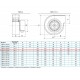 CBM/2-160/062-260 W центробежный вентилятор CBM/2-160/062-260 W центробежный вентилятор
