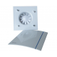 SILENT 100 CHZ Design Silver с датчиком влажности осевой накладной вентилятор SILENT 100 CHZ Design Silver с датчиком влажности осевой накладной вентилятор