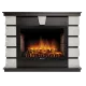 Портал Firelight Excalibur 30 камень белый, шпон венге