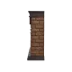 Портал Firelight Bricks Wood 25 камень темный, шпон венге