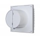 SILENT 5C gray metal вентилятор осевой вытяжной с обратным клапаном d125 SILENT 5C gray metal вентилятор осевой вытяжной с обратным клапаном d125