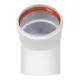 Отвод Royal Thermo диам. 80, 45 гр. M/F