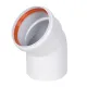 Отвод Royal Thermo диам. 80, 45 гр. M/F