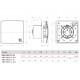 PUNTO EVO FLEXO MEX 100/4 LL 1S вытяжной осевой вентилятор PUNTO EVO FLEXO MEX 100/4 LL 1S вытяжной осевой вентилятор