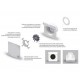 PUNTO EVO FLEXO MEX 100/4 LL 1S вытяжной осевой вентилятор PUNTO EVO FLEXO MEX 100/4 LL 1S вытяжной осевой вентилятор