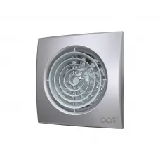 AURA 5C gray metal вентилятор осевой вытяжной с обратным клапаном d125