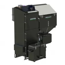Котел пеллетный ZOTA Pellet Black 21кВт 2R-300 автоматический. комплект