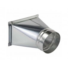 Переход 250х200/ф200 из оцинкованной стали