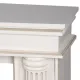 Каминокомплект: Очаг Royal Thermo Aurora RTFP/P-AR60LS, портал Olympia 60 сл. кость с зол. патиной