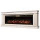 Каминокомплект: Очаг Royal Thermo Aurora RTFP/P-AR60LS, портал Olympia 60 сл. кость с зол. патиной