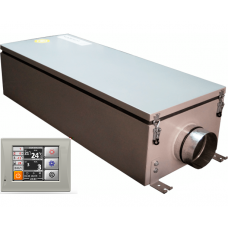 Приточная установка с электрическим нагревом Minibox E-200-FKO с автоматикой GTC