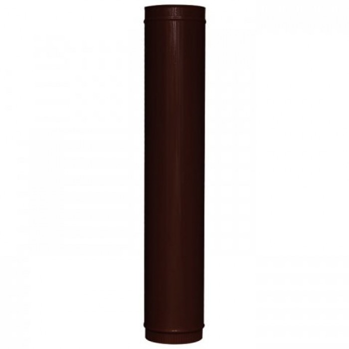 Сэндвич труба 200/280 L-1000 н/о коричневая нержавеющая сталь + оцинкованная сталь цветная