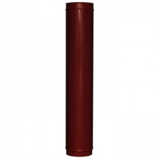 Сэндвич труба 115/200 L-1000 н1/о красная нержавеющая сталь 1мм + оцинкованная сталь цветная