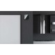 ФПБ 180/100 Глас-1 черный стекло глянец с решеткой декоративная лицевая панель Design Concept