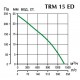 TRM 15 ED 4P каминный вентилятор для дымоудаления