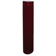 Воздуховод (труба) ф150 0,5 м красный из оцинкованной стали