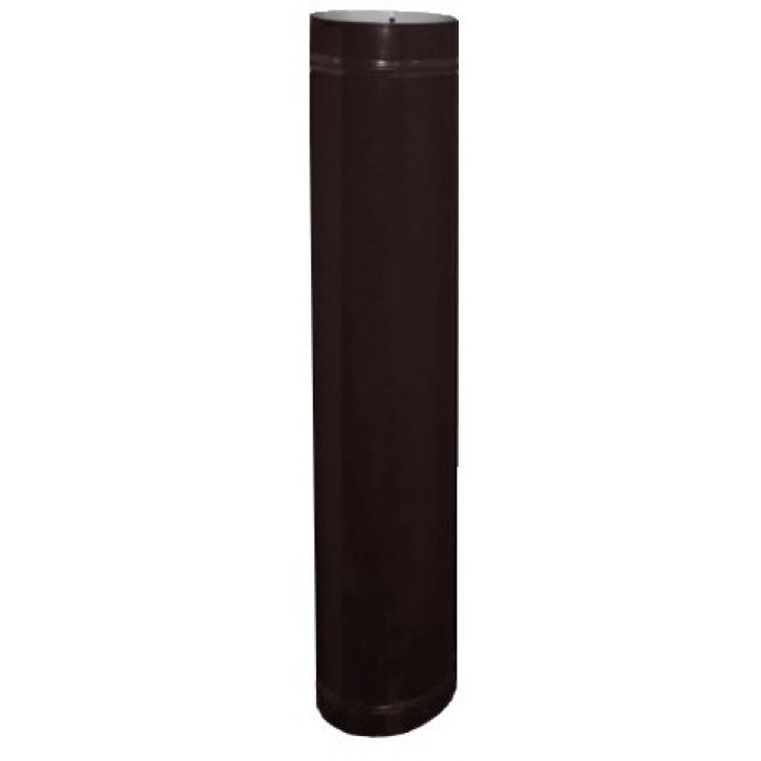 Воздуховод (труба) ф130 0,5 м коричневый из оцинкованной стали