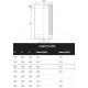 Сэндвич труба Феррум 0.5 м. 180/280 Нержавеющая сталь AISI 430 0,5/0,5