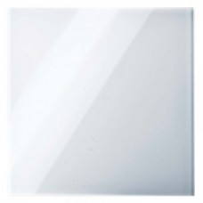ФПБ 160 Глас-1 белый стекло глянец с решеткой декоративная лицевая панель Design Concept