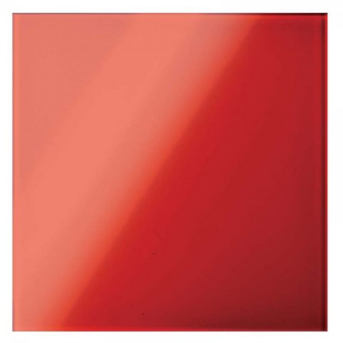 ФПБ 160 Глас-1 красный стекло глянец с решеткой декоративная лицевая панель Design Concept