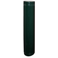 Воздуховод (труба) ф160 1 м зеленый из оцинкованной стали