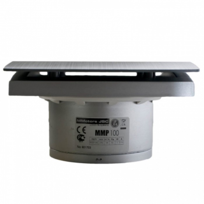 MM-P 01 серебро Накладной вентилятор с обратным клапаном