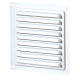 МВМ 300 белая решетка металлическая (300х300)