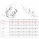 VKA 125 LD  вентилятор для круглых каналов