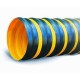 Texonic PVC-R-350-P-102 черно-желтый с повышенной устойчивостью к внешним нагрузкам шланг широкого спектра применения