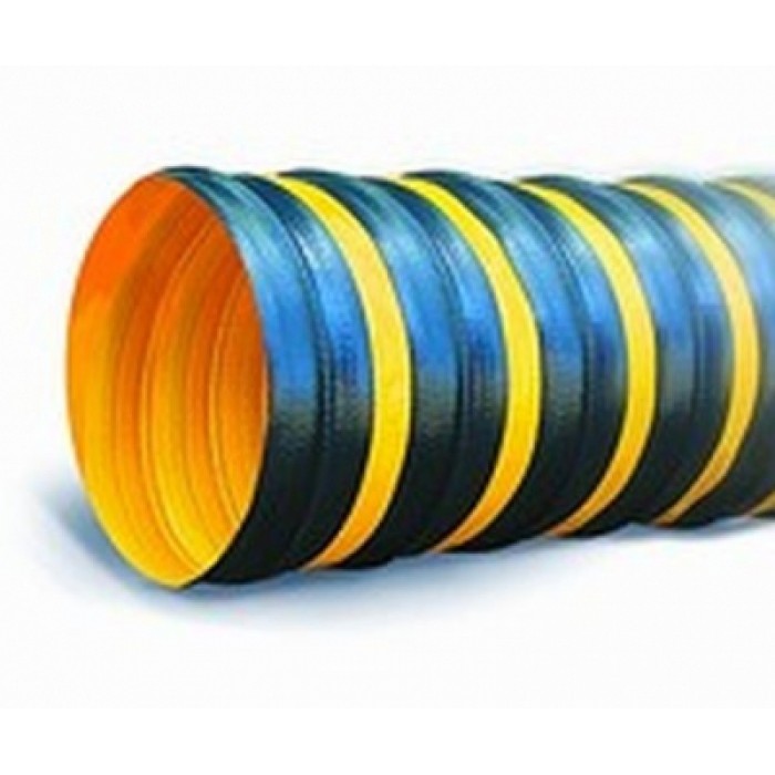 Texonic PVC-R-350-P-280 черно-желтый с повышенной устойчивостью к внешним нагрузкам шланг широкого спектра применения