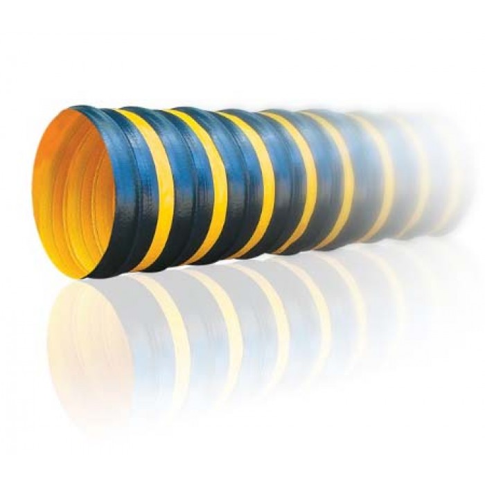 Texonic PVC-R-350-P-228 черно-желтый с повышенной устойчивостью к внешним нагрузкам шланг широкого спектра применения