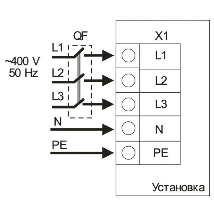 ВПА-1 315-6,0-3 (LCD) Приточная установка
